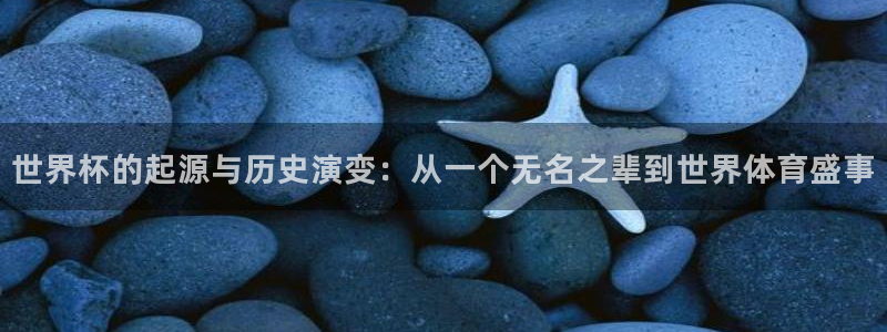 2026世界杯预选赛：世界杯的起源与历史演变：从一个无名之辈到世界体育盛事